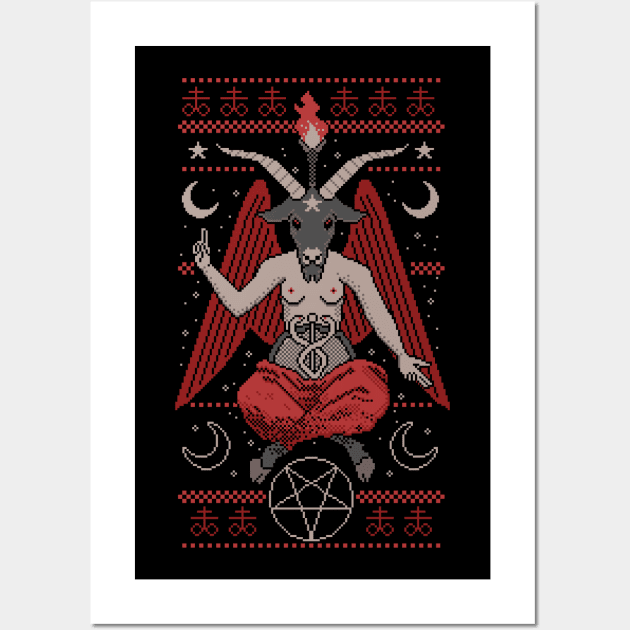 Baphomet Wall Art by thiagocorrea